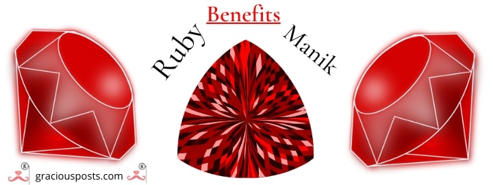 Ruby stone benefits by parasara muni