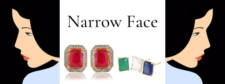 earrings for narrow face