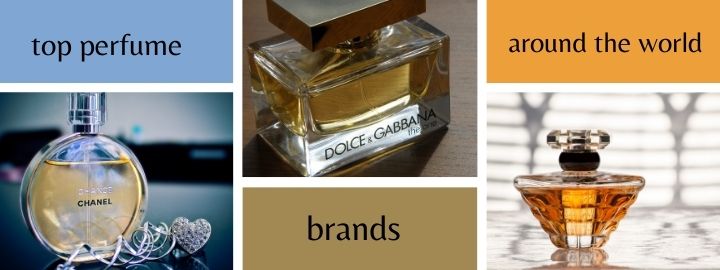 Top perfume brands all around the world