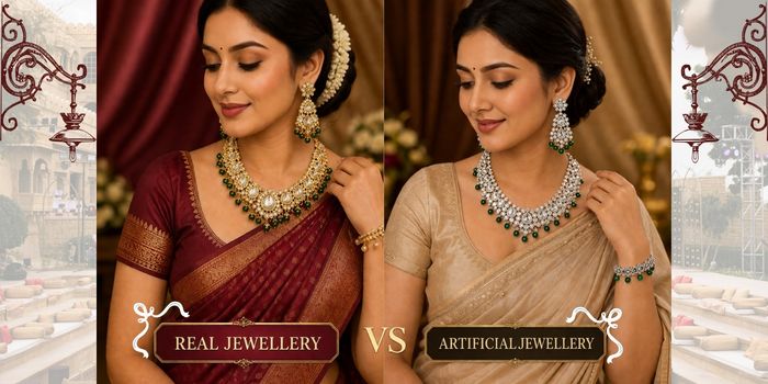 Artificial Vs. Real Jewellery – Which is better for Indian Weddings?